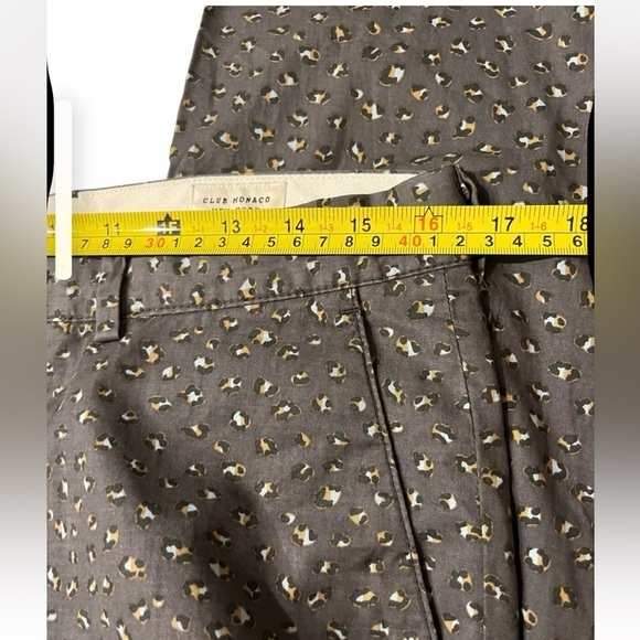 Club Monaco Davis Slim Fit Animal Print Pants Sz 30/32 - Picture 8 of 9